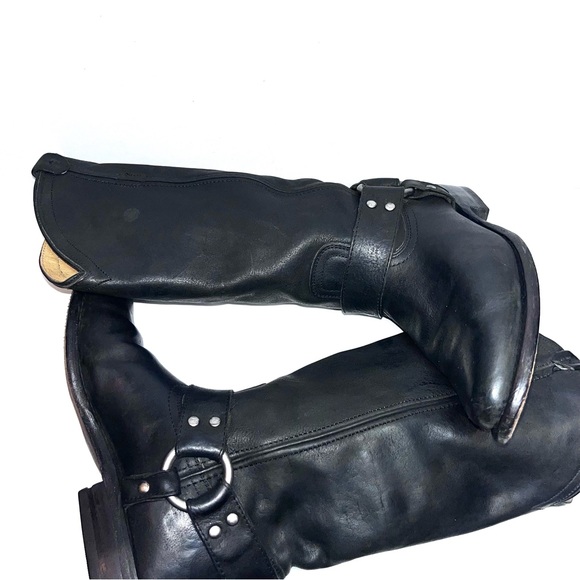 Frye Boots size 6B made in Mexico 76806 black - Picture 5 of 8